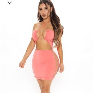 Fashion Nova Cut Out Dress